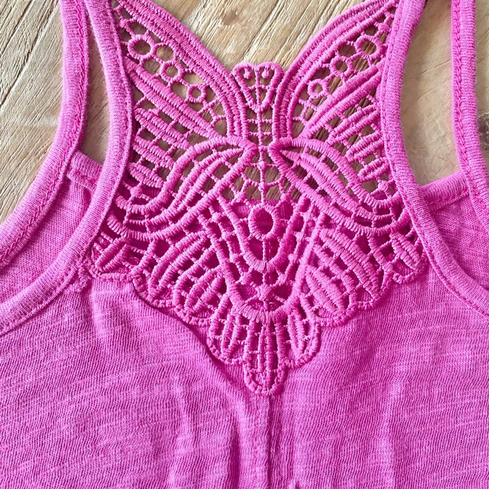 NWT Sleeveless Crochet Racerback Dress for Toddler Girls 3T